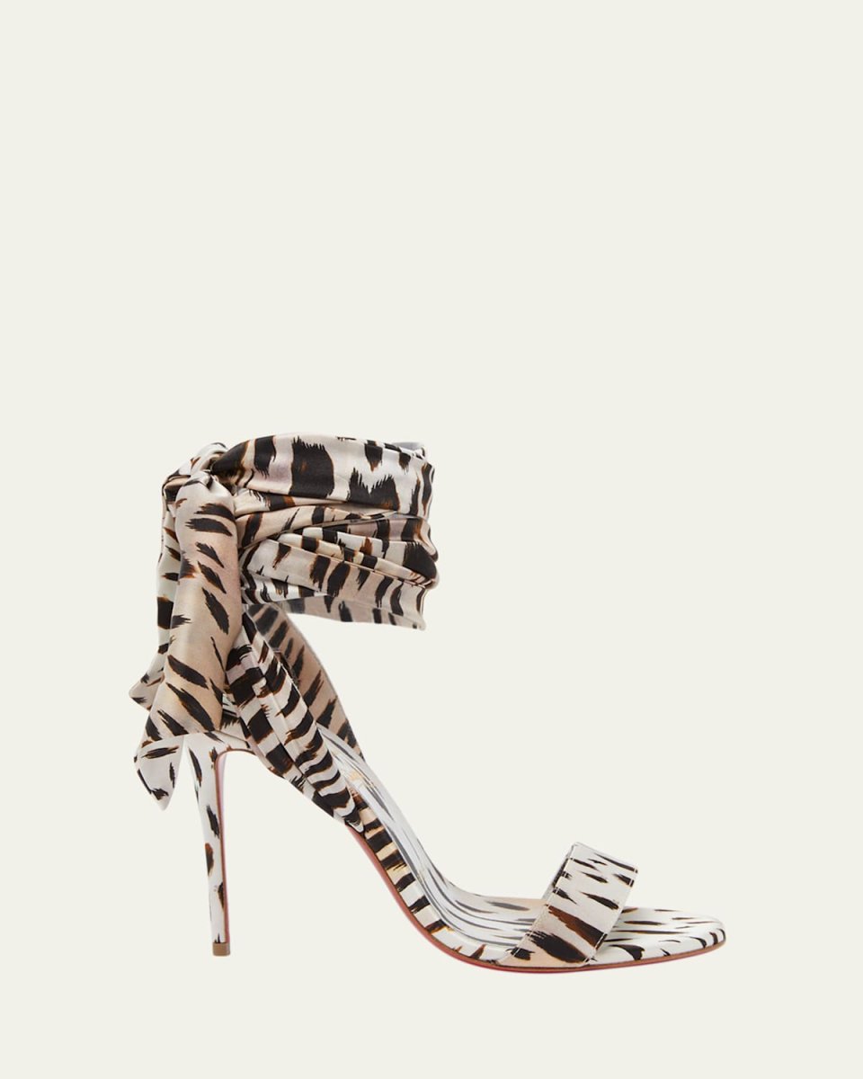 Sandale du Desert Printed Red Sole Sandals